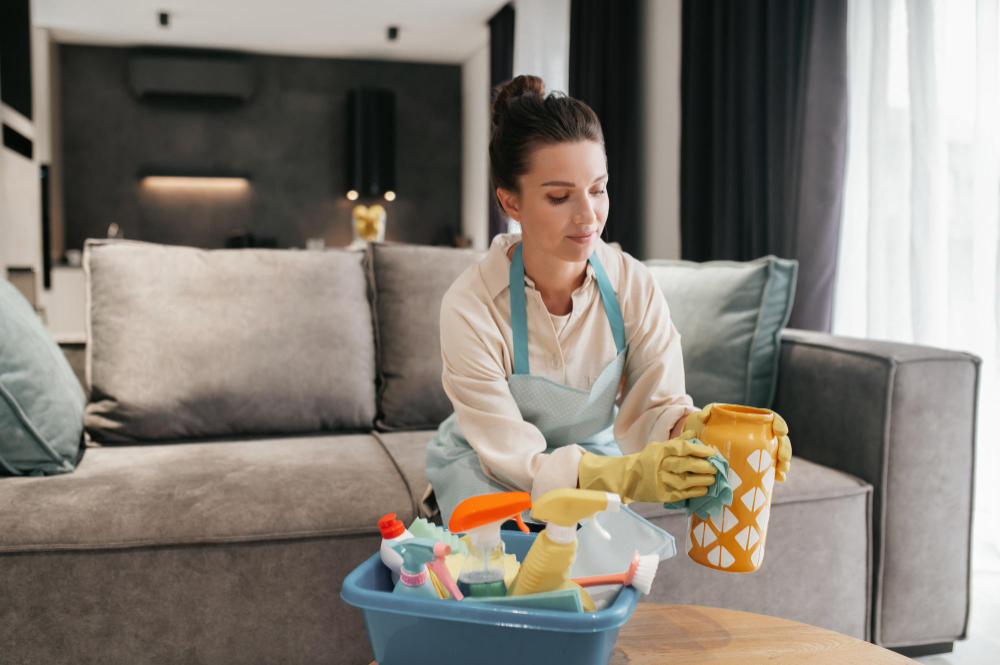 Professional residential cleaning service